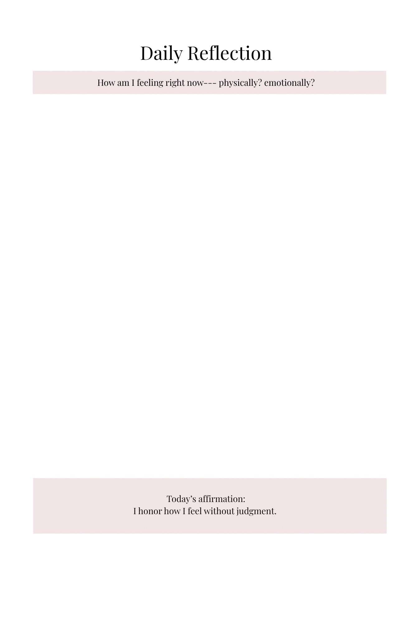 Postpartum Self Care Journal: A Guided Space for Healing, Reflection and Self Care