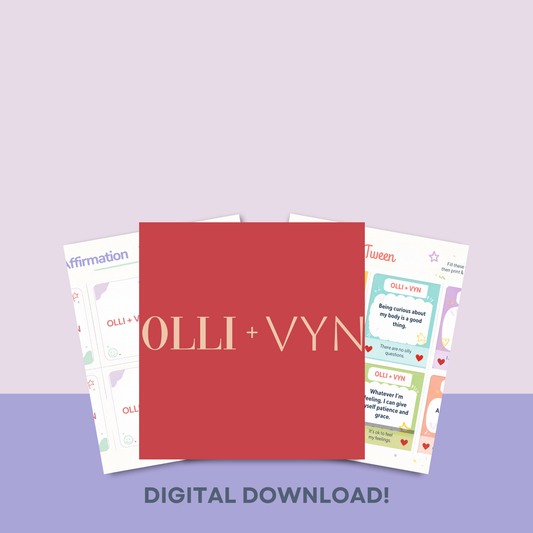 Period Ready: Tween Affirmation Cards | Printable Digital Download