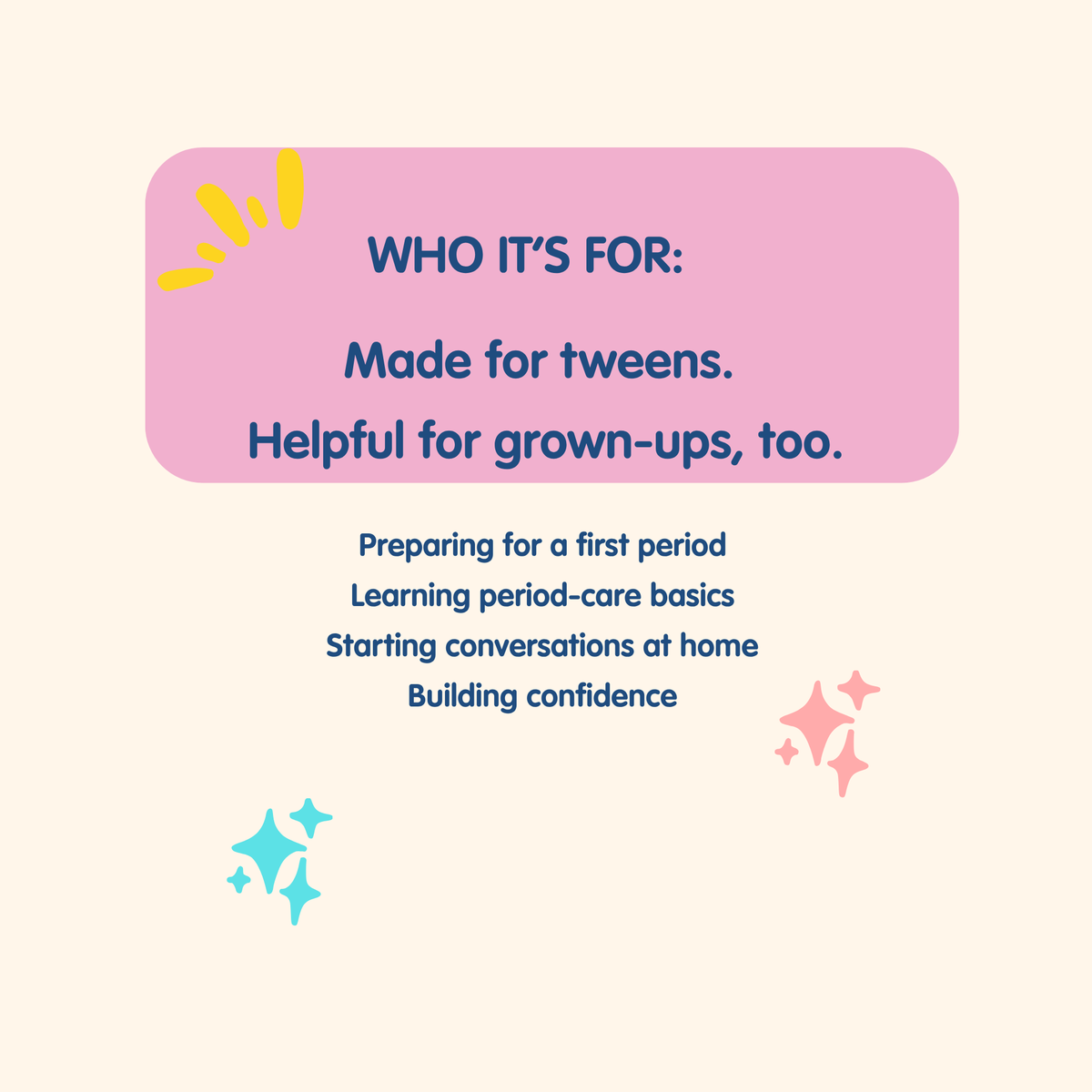 The Tween First Period Guide
